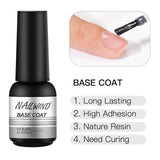 NAILWIND Nail Polish 8ml Hybrid Varnish Manicure Art Semi Permanent Need UV LED Nail Art Base Top Coat Gel Nail Polish