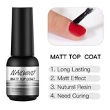 NAILWIND Nail Polish 8ml Hybrid Varnish Manicure Art Semi Permanent Need UV LED Nail Art Base Top Coat Gel Nail Polish