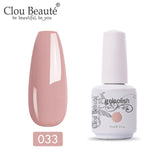 Clou Beaute UV LED Soak Off DIY Paint Gel Ink UV Gel Nail Polishes Lacquer 15ml Gel Polish Set Manicure Semi Permanent Vernis