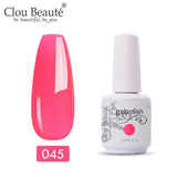 Clou Beaute UV LED Soak Off DIY Paint Gel Ink UV Gel Nail Polishes Lacquer 15ml Gel Polish Set Manicure Semi Permanent Vernis