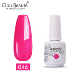 Clou Beaute UV LED Soak Off DIY Paint Gel Ink UV Gel Nail Polishes Lacquer 15ml Gel Polish Set Manicure Semi Permanent Vernis