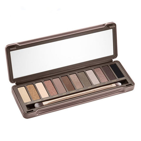 12 color Matte Eyeshadow Palete Brand New Eye Make Up Palette Eye Shadow Makeup Smoky Lasting Eyeshadow Beauty girl