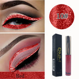 16 Colour Waterproof Matte Eye Cosmetics Shadow Eyeliner Long Lasting Sexy Charming Sequins  Eye Liner Pen maquiagem TSLM2