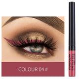 Eye Liner Pencil Cosmetic Waterproof Pen Liquid Eyeliner Make Up Beauty Eye Cosmetic Makeup Tool Maquiagem 12 Colour TSLM1