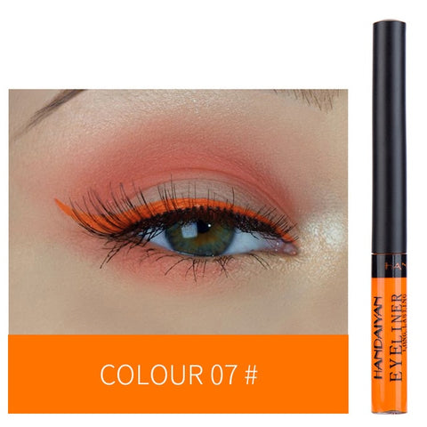 Eye Liner Pencil Cosmetic Waterproof Pen Liquid Eyeliner Make Up Beauty Eye Cosmetic Makeup Tool Maquiagem 12 Colour TSLM1