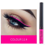 Eye Liner Pencil Cosmetic Waterproof Pen Liquid Eyeliner Make Up Beauty Eye Cosmetic Makeup Tool Maquiagem 12 Colour TSLM1