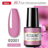 ROSALIND Gel polish For Nails Manicure Winter Colors vernis semi permanent primer Nail art Hybrid Gel Varnishes nail polish