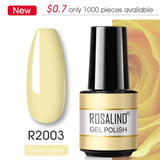 ROSALIND Gel polish For Nails Manicure Winter Colors vernis semi permanent primer Nail art Hybrid Gel Varnishes nail polish