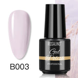 ROSALIND Gel Nail Polish7ML Varnishes Hybrid Semi Permanent Nail Polish Soak Off UV Gel for Nail Art Beauty Gel Lacquer