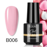 ROSALIND Gel Nail Polish7ML Varnishes Hybrid Semi Permanent Nail Polish Soak Off UV Gel for Nail Art Beauty Gel Lacquer