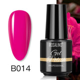 ROSALIND Gel Nail Polish7ML Varnishes Hybrid Semi Permanent Nail Polish Soak Off UV Gel for Nail Art Beauty Gel Lacquer