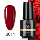 ROSALIND Gel Nail Polish7ML Varnishes Hybrid Semi Permanent Nail Polish Soak Off UV Gel for Nail Art Beauty Gel Lacquer