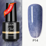 ROSALIND Gel Nail Polish7ML Varnishes Hybrid Semi Permanent Nail Polish Soak Off UV Gel for Nail Art Beauty Gel Lacquer