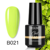 ROSALIND Gel Nail Polish7ML Varnishes Hybrid Semi Permanent Nail Polish Soak Off UV Gel for Nail Art Beauty Gel Lacquer