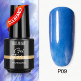 ROSALIND Gel Nail Polish7ML Varnishes Hybrid Semi Permanent Nail Polish Soak Off UV Gel for Nail Art Beauty Gel Lacquer