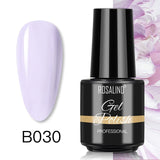 ROSALIND Gel Nail Polish7ML Varnishes Hybrid Semi Permanent Nail Polish Soak Off UV Gel for Nail Art Beauty Gel Lacquer