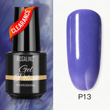 ROSALIND Gel Nail Polish7ML Varnishes Hybrid Semi Permanent Nail Polish Soak Off UV Gel for Nail Art Beauty Gel Lacquer