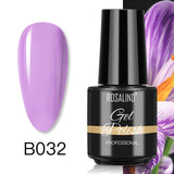 ROSALIND Gel Nail Polish7ML Varnishes Hybrid Semi Permanent Nail Polish Soak Off UV Gel for Nail Art Beauty Gel Lacquer