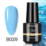 ROSALIND Gel Nail Polish7ML Varnishes Hybrid Semi Permanent Nail Polish Soak Off UV Gel for Nail Art Beauty Gel Lacquer