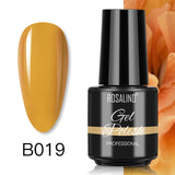 ROSALIND Gel Nail Polish7ML Varnishes Hybrid Semi Permanent Nail Polish Soak Off UV Gel for Nail Art Beauty Gel Lacquer