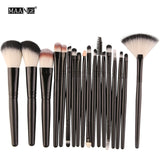 Makeup brushes Set 18 PC Cosmetics makeup Eyeliner Blending Highlighter Powder foundation Eyelash Eyebrow blush brush maquiagem