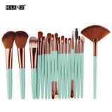 Makeup brushes Set 18 PC Cosmetics makeup Eyeliner Blending Highlighter Powder foundation Eyelash Eyebrow blush brush maquiagem