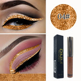 DNM Liquid Eyeliner Glitter Waterproof Long-lasting Make Up Eye Liner 16 Colour Quick-dry Eye Makeup Liquid Eyeline TSLM1