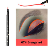 DNM 12 Color Eyeliner Pen Comestics Not Blooming Long-lasting Black Eye Liner Pencil Waterproof Quick Dry Liquid Eyeliner TSLM2