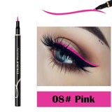 DNM 12 Color Eyeliner Pen Comestics Not Blooming Long-lasting Black Eye Liner Pencil Waterproof Quick Dry Liquid Eyeliner TSLM2