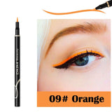 DNM 12 Color Eyeliner Pen Comestics Not Blooming Long-lasting Black Eye Liner Pencil Waterproof Quick Dry Liquid Eyeliner TSLM2