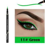 DNM 12 Color Eyeliner Pen Comestics Not Blooming Long-lasting Black Eye Liner Pencil Waterproof Quick Dry Liquid Eyeliner TSLM2