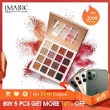 IMAGIC New Arrival Charming Eyeshadow 16 Color Palette Make up Palette Matte Shimmer  Pigmented Eye Shadow Powder