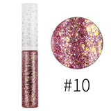 HANDAIYAN 1Pc Liquid Glitter Matte eyeliner Eyeshadow Pencil Eyes Makeup Brighten Shimmer Eye Liner Gel Lasting Cosmetics TSLM1