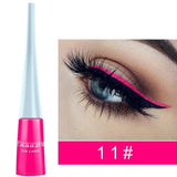 12 Colors Waterproof Liquid Matte Eyeliner Pencil Quick Dry Eye Liner Pencil Brown Purple Color Eyeliner Cosmetic Tool Dropship