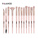 MAANGE Pro  3/5/12 pcs/lot  Makeup Brushes Set Eye Shadow Blending Eyeliner Eyelash Eyebrow Brushes For Makeup New