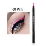 1Pcs Waterproof Colorful Liquid Eyeliner Pencils Fast Dry Long Lasting Thin Head Eye Liner Pen Makeup Tools Black/Blue/Red/Brown