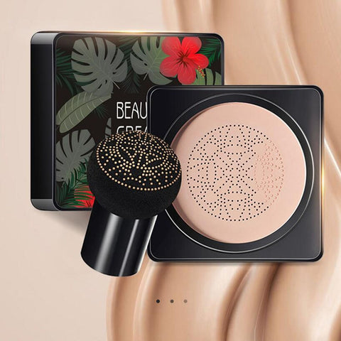 Red Ginseng Beauty Nude Makeup Concealer CC Cream Moisturizing Brighten Complexion Small Mushroom Head Cushion BB Cream