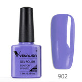 Venalisa 7.5ml soak off gel nail polish canni nail supply wholesale uv gel lacquer led color nail art glitter polish lamp