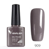 Venalisa 7.5ml soak off gel nail polish canni nail supply wholesale uv gel lacquer led color nail art glitter polish lamp