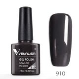 Venalisa 7.5ml soak off gel nail polish canni nail supply wholesale uv gel lacquer led color nail art glitter polish lamp