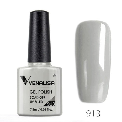 Venalisa 7.5ml soak off gel nail polish canni nail supply wholesale uv gel lacquer led color nail art glitter polish lamp