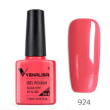 Venalisa 7.5ml soak off gel nail polish canni nail supply wholesale uv gel lacquer led color nail art glitter polish lamp