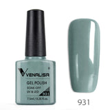 Venalisa 7.5ml soak off gel nail polish canni nail supply wholesale uv gel lacquer led color nail art glitter polish lamp