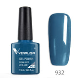 Venalisa 7.5ml soak off gel nail polish canni nail supply wholesale uv gel lacquer led color nail art glitter polish lamp