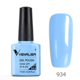 Venalisa 7.5ml soak off gel nail polish canni nail supply wholesale uv gel lacquer led color nail art glitter polish lamp