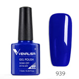 Venalisa 7.5ml soak off gel nail polish canni nail supply wholesale uv gel lacquer led color nail art glitter polish lamp