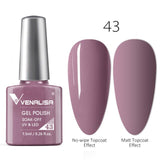 Venalisa 7.5ml soak off gel nail polish canni nail supply wholesale uv gel lacquer led color nail art glitter polish lamp