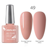 Venalisa 7.5ml soak off gel nail polish canni nail supply wholesale uv gel lacquer led color nail art glitter polish lamp