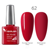 Venalisa 7.5ml soak off gel nail polish canni nail supply wholesale uv gel lacquer led color nail art glitter polish lamp