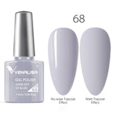 Venalisa 7.5ml soak off gel nail polish canni nail supply wholesale uv gel lacquer led color nail art glitter polish lamp